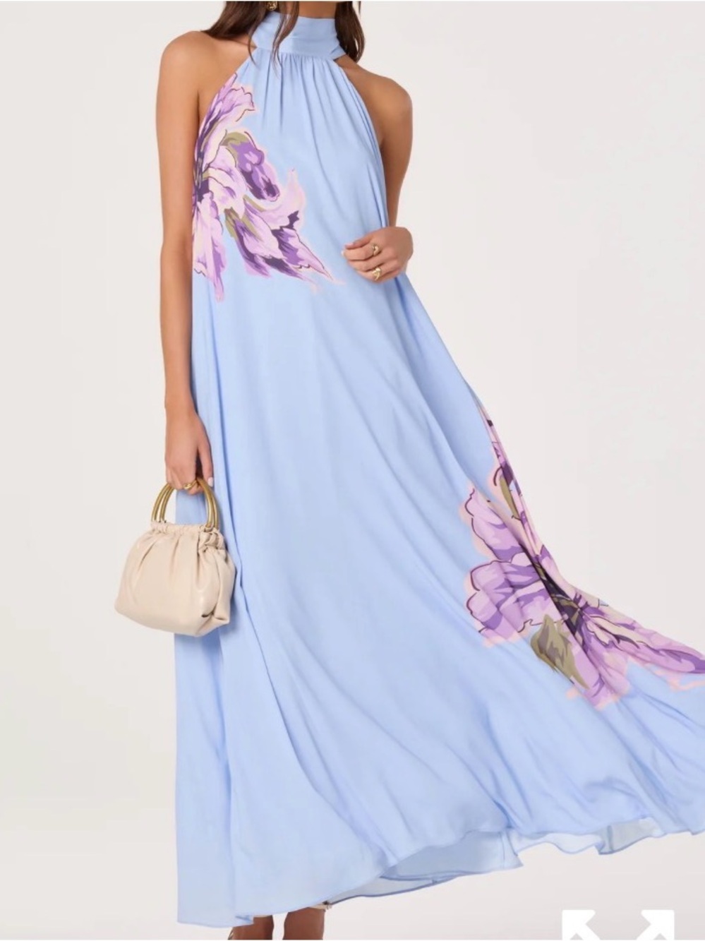 Nesta Halter Maxi Dress